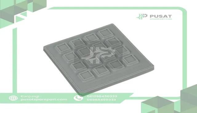 Storm Interface 70160103 Keypad, Industrial, PanelMount, 16Key, Sealed, 700Series, IP67, 24VDC, 50mA - gambar 2