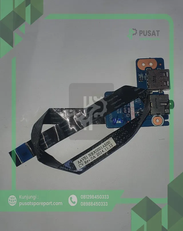 USB BOARD Audio Lenovo NS-A212 ThinkPad E450 E460 Audio NBX0001AE00 - gambar 2