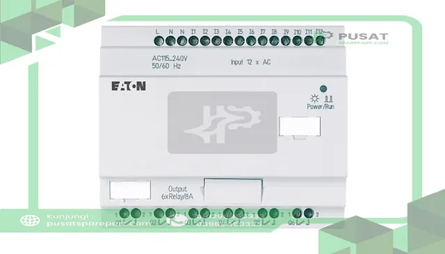 Eaton - Cutler Hammer EASY-E4-DC-8TE1 Expansion Unit, 4PT/NI, Screw, 24 VDC, easyE4 Series