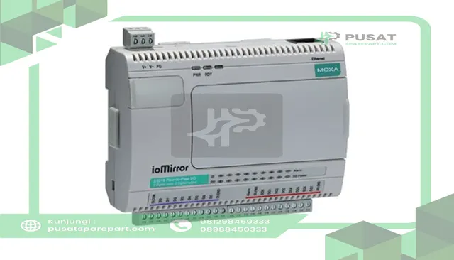 Moxa ioMirror E3210 Ethernet Peer-to-Peer Remote I/O Server, 8DI/8DO, ioMirror E3200 Series