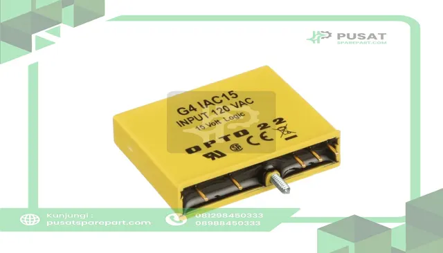 Opto 22 G4IAC15 Module, Input, 90 to 140, 5 mA Max.), 100 uA @ 30 VDC (Output), 28 Kilohms