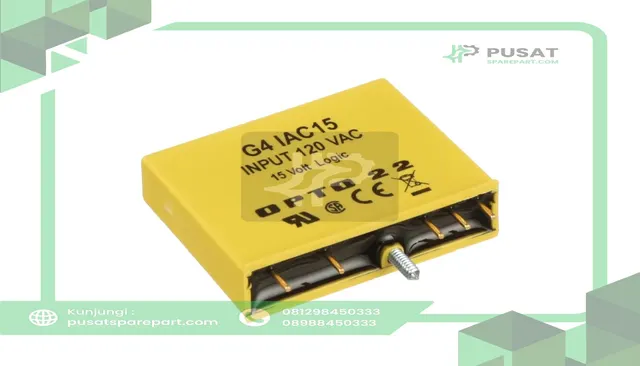 Opto 22 G4IAC15 Module, Input, 90 to 140, 5 mA Max.), 100 uA @ 30 VDC (Output), 28 Kilohms - gambar 2
