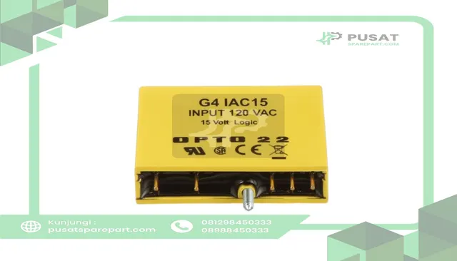 Opto 22 G4IAC15 Module, Input, 90 to 140, 5 mA Max.), 100 uA @ 30 VDC (Output), 28 Kilohms - gambar 3
