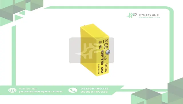 Opto 22 IAC24 Module, Input, 90 to 140, 5, 100 uA @ 30 VDC (Output), 28 Kilohms, 20 ms