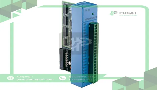 Advantech ADAM-5051S-AE PLC Expansion Module, 16 Digital In Isoated w/ LED, 30 VDC, ADAM-5000 Series