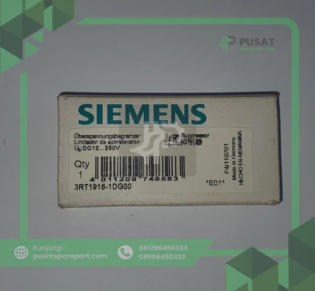 Siemens 3RT1916-1DG00 DC 12V 250V