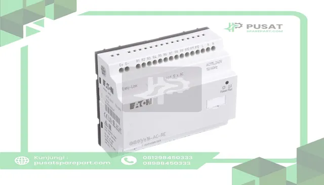 Eaton - Cutler Hammer EASY618-AC-RE Module, Expansion, Ez Relay I/O Expansion Unit, 18 I/O - 12 In Ac, 6 Out Relay
