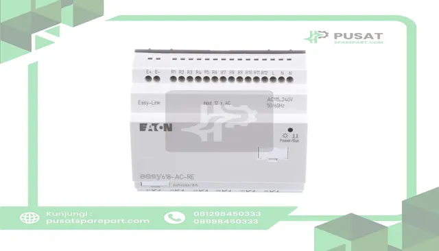 Eaton - Cutler Hammer EASY618-AC-RE Module, Expansion, Ez Relay I/O Expansion Unit, 18 I/O - 12 In Ac, 6 Out Relay - gambar 4