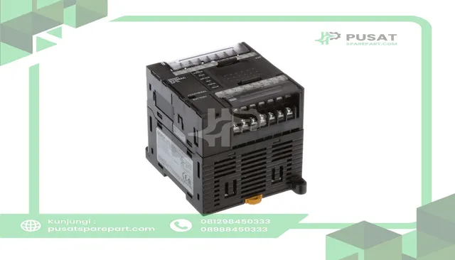 Omron Automation CP1L-L14DR-A Controller, Programmable, 14 I/O Points, 8 Inputs, 6 Outputs, AC - gambar 3