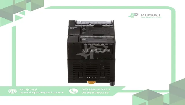 Omron Automation CP1L-L14DR-A Controller, Programmable, 14 I/O Points, 8 Inputs, 6 Outputs, AC - gambar 2