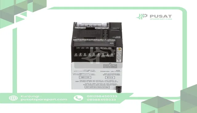 Omron Automation CP1L-L14DR-A Controller, Programmable, 14 I/O Points, 8 Inputs, 6 Outputs, AC - gambar 4