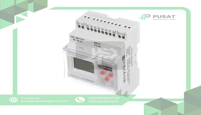 RS PRO 9176361 Logic Module 8 Input 4 Output ModBus Networking Computer Interface Digital,Relay - gambar 5