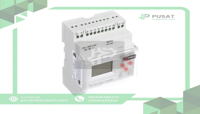 RS PRO 9176361 Logic Module 8 Input 4 Output ModBus Networking Computer Interface Digital,Relay - gambar 3