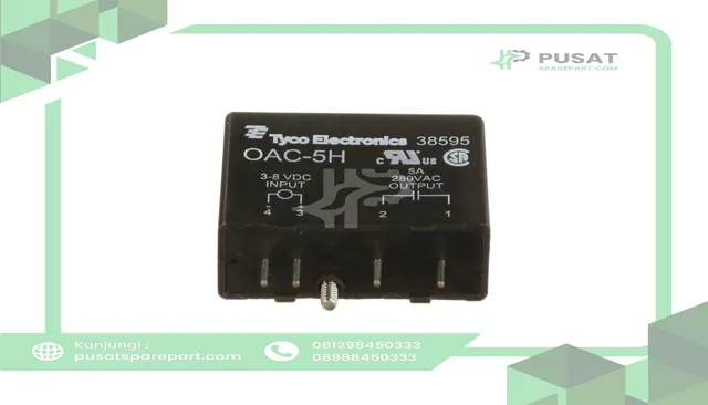 TE Connectivity 2-1393028-9 Module, Control, Output, Digital, Circuit Board, 20mA, 5VDC, PCB, OAC Series - gambar 2