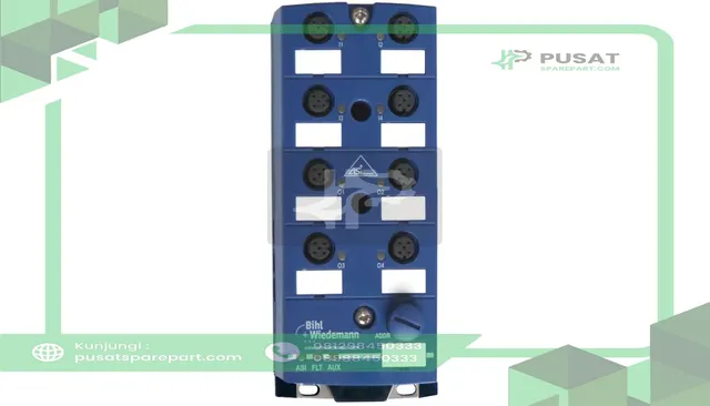 Bihl+Wiedemann BWU2684 AS-i Digital I/O Module, IP67, M12, 4I/4O