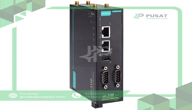 Moxa UC-3121-T-AU-LX Industrial PC, 1 GB, Arm 7, 1 GHz, AU LTE Cat 1, DIN Rail, UC-3100 Series