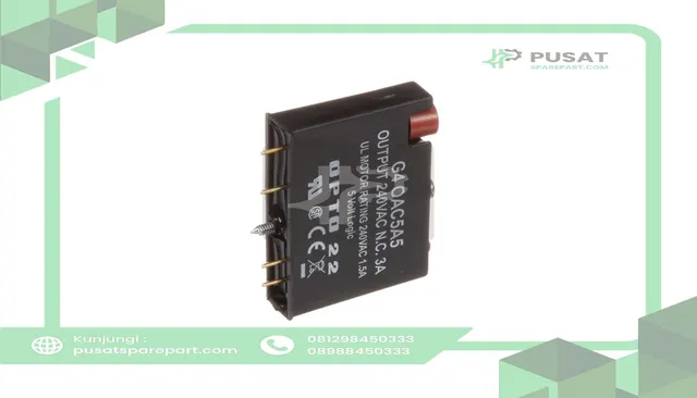 Opto 22 G4OAC5A5 PLC I/O Module G4 3 A 24 - 280 V ac, 48.8 x 12.2 x 41.1 mm - gambar 3