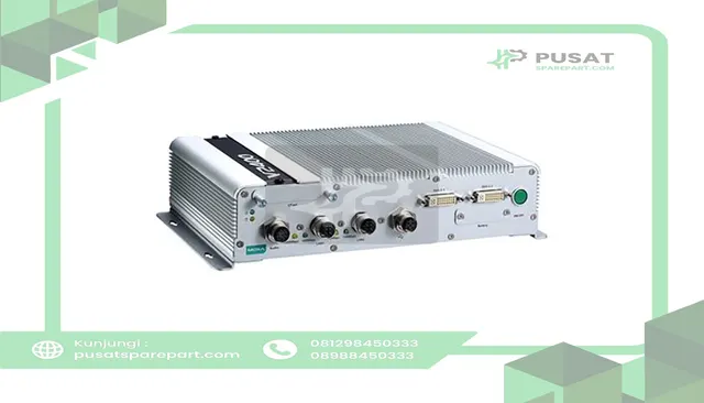 Moxa V2406A-C2-T-W7E x86 embedded computer with Intel Celeron 1047UE,2 DVIs,2 LANs,4 Serial Ports,6