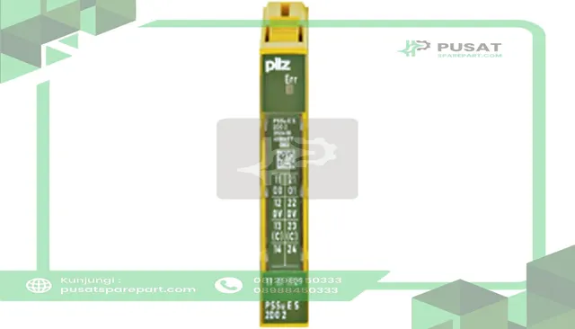 Pilz 312410 Electronic module digital inputs and outputs, 4 outputs (2 A).