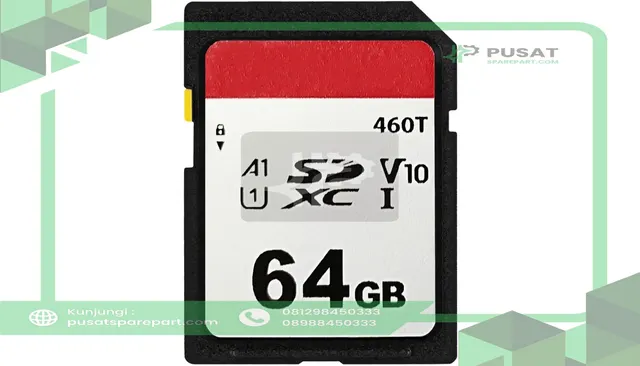 Schneider Electric HMIYP6SD64GCX SD memory card, Harmony P6, 64 GB, class 10