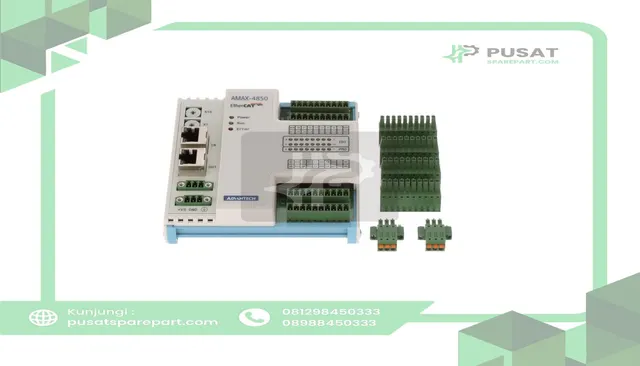 Advantech AMAX-4850-AE CIRCUIT MODULE, 16 IDI & 8 Photo MOS EtherCAT Remote I/O module - gambar 2