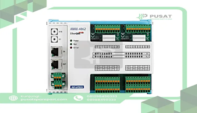 Advantech AMAX-4862-B EtherCat Remote IO, 16 DI Relay Out, Iso 2500 VDC, advq, DIN Rail, AMAX Series
