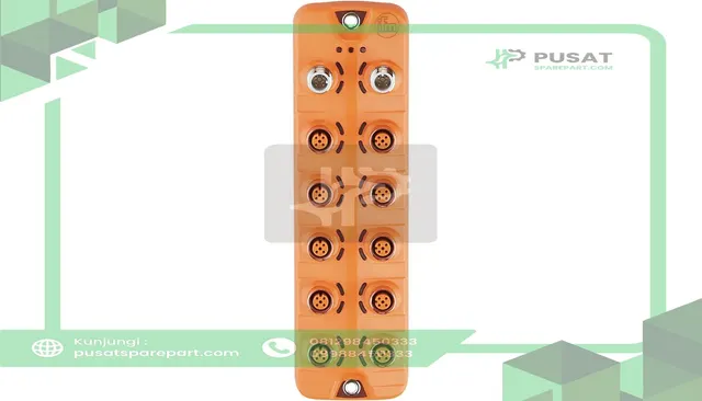 ifm efector AL2331 IO-Link output module, 10 x M12, 20 PNP out, IP67, aux power, IO hub