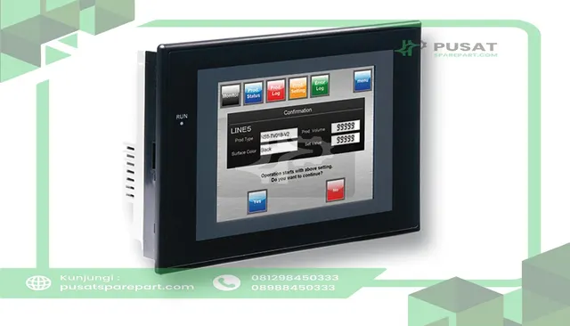 Omron Automation NS5-TQ11B-V2 Programmable Terminal 5 TFT ClrETN+Serial+USBBk 60