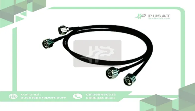 Hirschmann BAT-CLB-2-N M-F Cable, Low Signal Loss, 2 Meter, N Male - N Female, 943903514