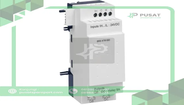 Schneider Electric SR3XT61B PLC Expansion Modules, Analog 24 VAC 4 In 2 Out 0.004A Screw Zelio SR3 Series