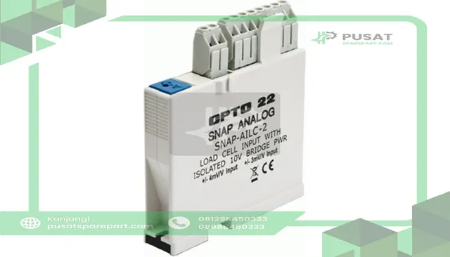 Opto 22 SNAP-AILC-2 Module,Input,Analog,3/4,Sup-V 24VDC,40/115mA Cur-In,SNAP Series Series,PCB Mnt