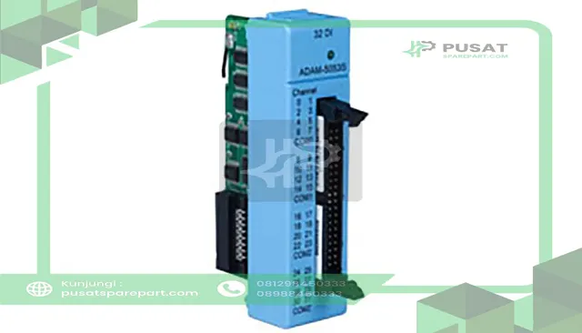 Advantech ADAM-5053S-AE PLC Expansion Module, 32 Digital Inputs, 24 VDC, ADAM-5000 Series