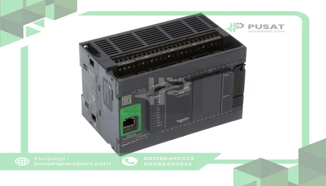 Schneider Electric TM241CEC24U Controller, Logic, 24IO, Transistor NPN, Etherne t, CAN Master, Modicon M241