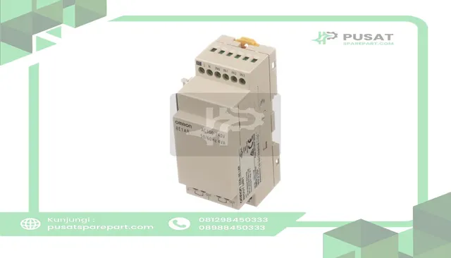 Omron Automation ZEN-8E1AR PLC Expansion Module, 4 Analog In 4 Out Relay, 100 to 240 VAC, ZEN Series - gambar 5