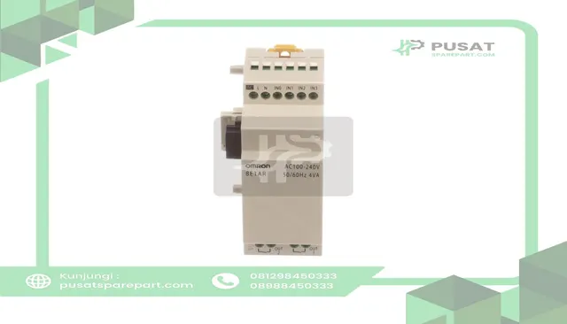 Omron Automation ZEN-8E1AR PLC Expansion Module, 4 Analog In 4 Out Relay, 100 to 240 VAC, ZEN Series - gambar 3