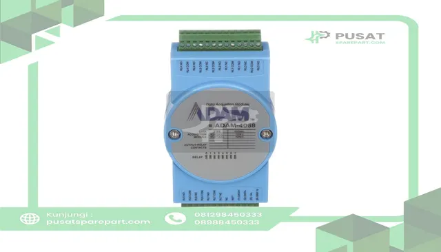 Advantech ADAM-4068-BE Remote I/O Module, 8-Ch Relay Output Module w/ Modbus, 24 VDC, ADAM-4000 Series - gambar 4