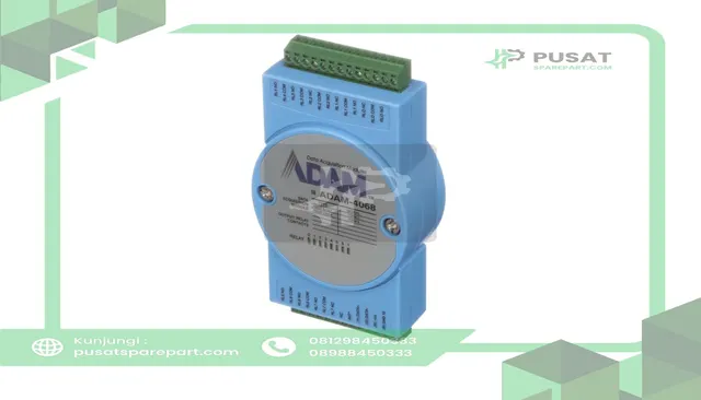 Advantech ADAM-4068-BE Remote I/O Module, 8-Ch Relay Output Module w/ Modbus, 24 VDC, ADAM-4000 Series - gambar 3