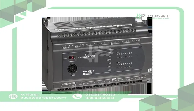 Delta Electronics DVP20EX200T DVP-ES2 CPU, 110-264VAC, 8DI/6DO & 4AI/2AO, Transistor