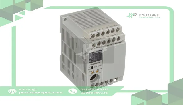 Panasonic Industrial Automation AFPX-C14R PLC, 8 DC Inputs, 6 Relay Outputs, RS232C, RS485, 16 kstep, FP-X Series - gambar 3