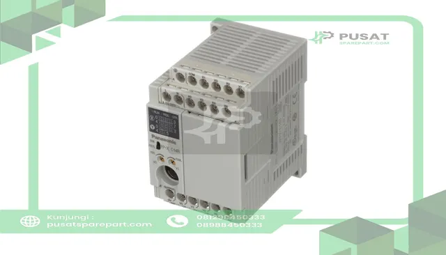 Panasonic Industrial Automation AFPX-C14R PLC, 8 DC Inputs, 6 Relay Outputs, RS232C, RS485, 16 kstep, FP-X Series - gambar 5