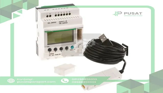 Schneider Electric SR3PACKFU Smart Relay, 6 Discrete in 4 Relay Out, Zelio 100-240 VAC, SR3 Series