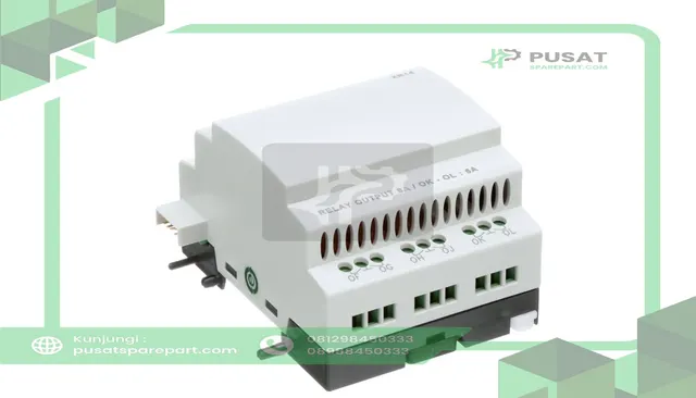 Crouzet 88970233 I/O Extension Module, XR14, 100-240VAC, 8 Input, 6 Relay Output - gambar 2