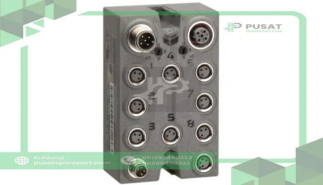 Schneider Electric TM7NCOM08B CANopen interface I/O block, Modicon TM7, IP67, 8 M8