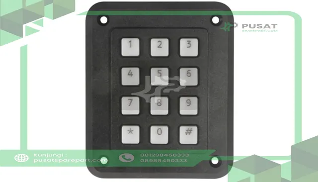 Storm Interface 3K12T203 Keypad;Robust;12 Key;Telephone Layout;Plastic;IP54;Engraved Legends