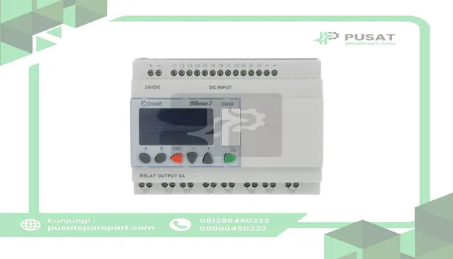 Crouzet 88974082 Starter Kit, Compact Range, Kit 20, Includes: CD12/20, USB Cable, Interactive CD - gambar 5