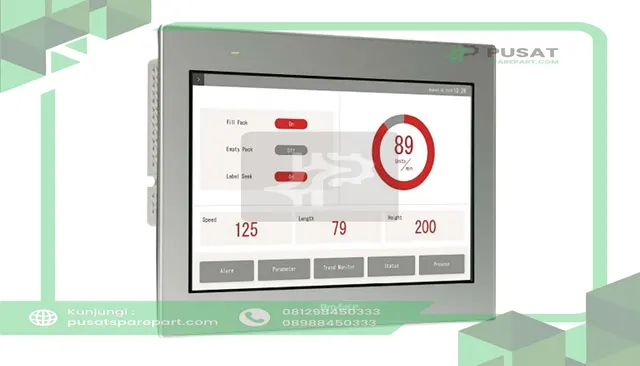 Pro-face by Schneider Electric PFXSTW6600WAD 12Inch Basic Web Terminal, 1280 x 800 pixel 16M colors display with analog sign