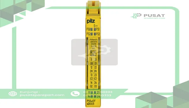 Pilz 315210 Electronic module digital inputs and outputs, 4 outputs 1-pole 0.5 A, railway.