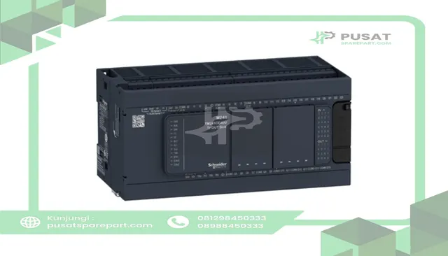 Schneider Electric TM241CE40U Controller, Logic, 40IO, Transistor NPN, Ethernet, Modicon M241