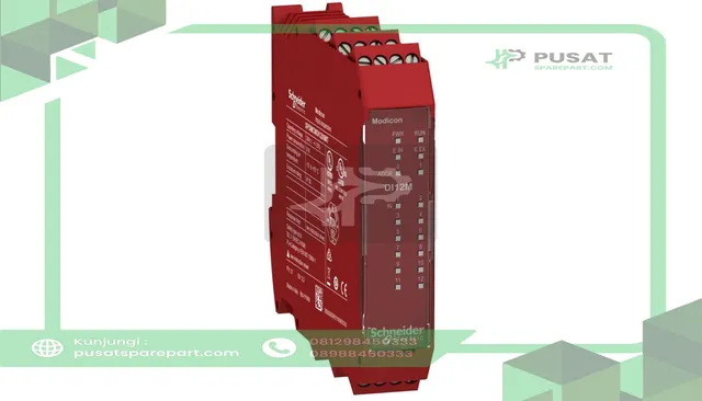 Schneider Electric XPSMCMDI1200MT 12 inputs expansion module for safety mats with screw term