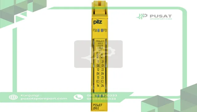 Pilz 315215 Electronic module digital inputs and outputs, 2 outputs 1-pole 2 A, railway.